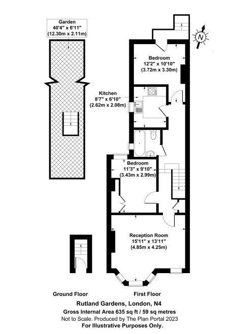 2 bedroom Flat for rent